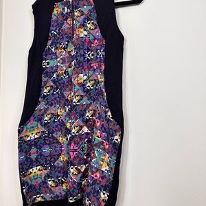 Colorful Geometric Pattern mini Dress